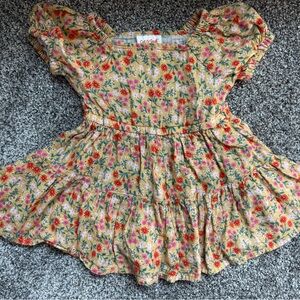 Cat & Jack Yellow Floral Dress